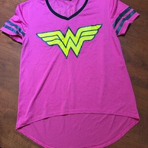 DC Comics Pink and Gold Wonder Woman Jersey